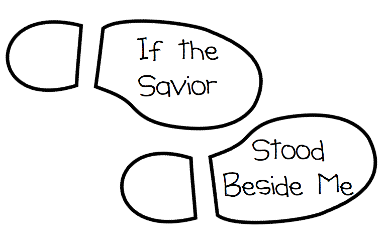 If The Savior Stood Beside Me Flip Chart